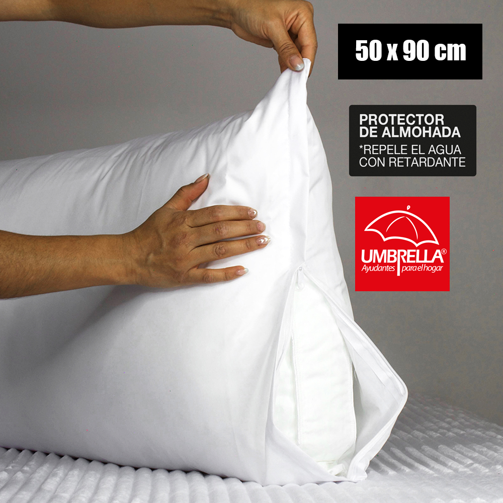 Set protector de Almohada Antifluido colores 50 x 90 cm