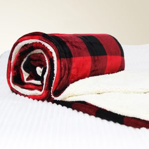 Cobija Térmica Ovejera cama Doble/Queen 240 x 190 cm